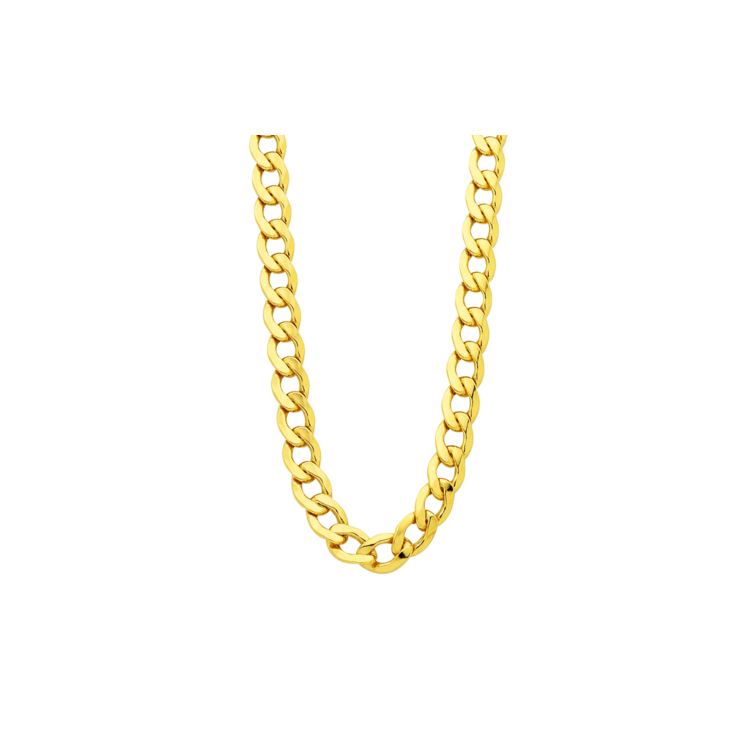 Prosperk Řetízek ocelový zlatý 0,6cm S2041