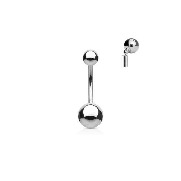 Prosperk Piercing do pupíku ocel S2194