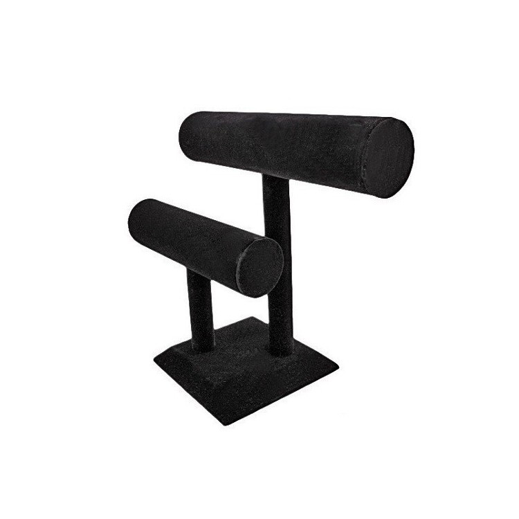 Prosperk Stojan na náramky semišový duo S2438