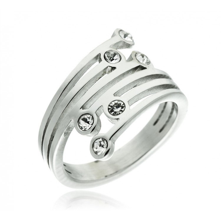 Prosperk Prstýnek ocelový bubble Velikost prstenů: 6 (EU: 51-53) 19785/6 -