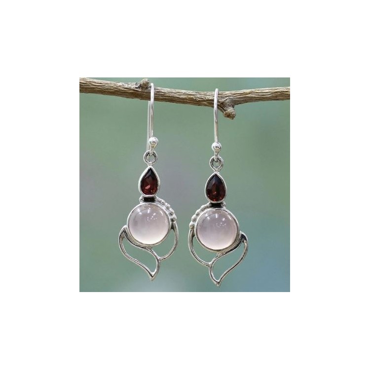 Prosperk Boho náušnice Růženín S2616