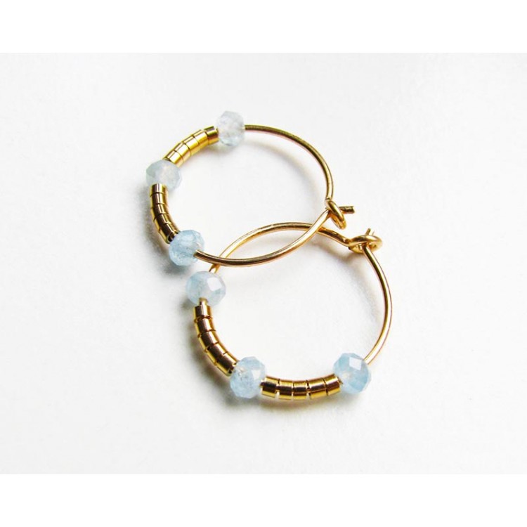 Prosperk Náušnice "Akvárium" S2642