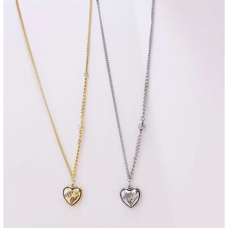 Prosperk Řetízek ocelový srdíčko ocel Barva: Zlatá 20676/ZLA