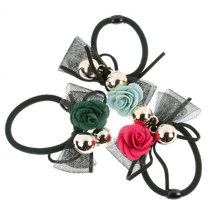 Prosperk Gumička do vlasů růže modrá S3108