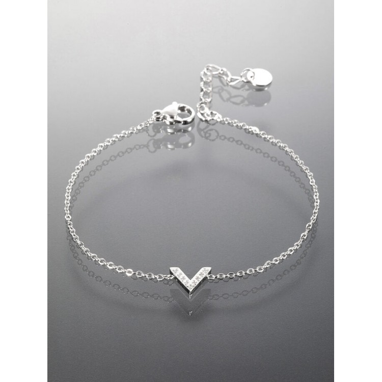 Prosperk Minimalisticky náramek z chirurgické oceli stříbrná S3118