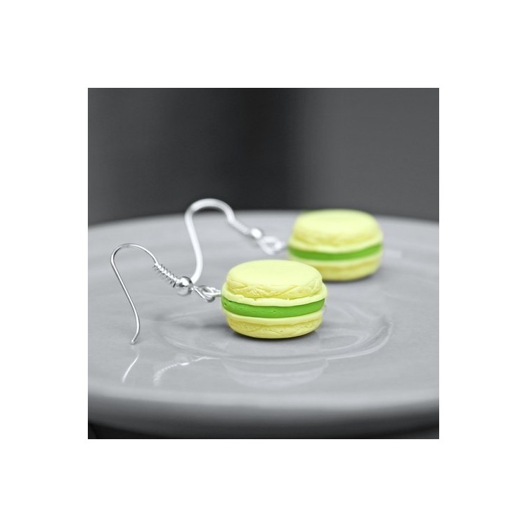 Prosperk Sladké náušnice makronky Barva: Žlutá 21708/ZLU