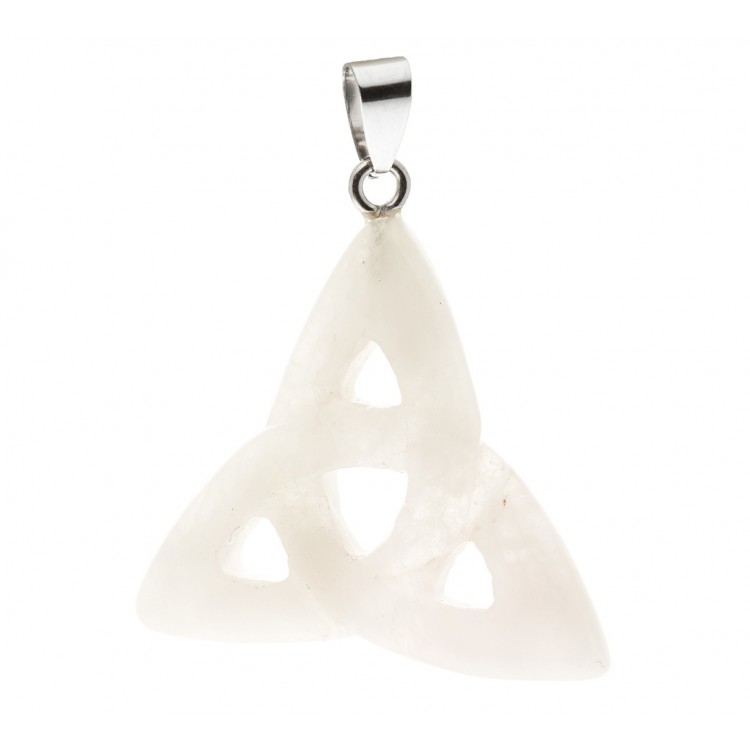 Prosperk Přívěsek z minerálů - Keltský uzel Minerál: Měsíční kámen