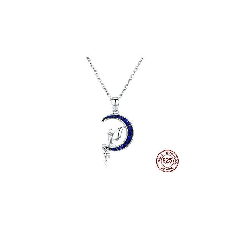 Prosperk Řetízek s přívěskem Víla na měsíci S3322