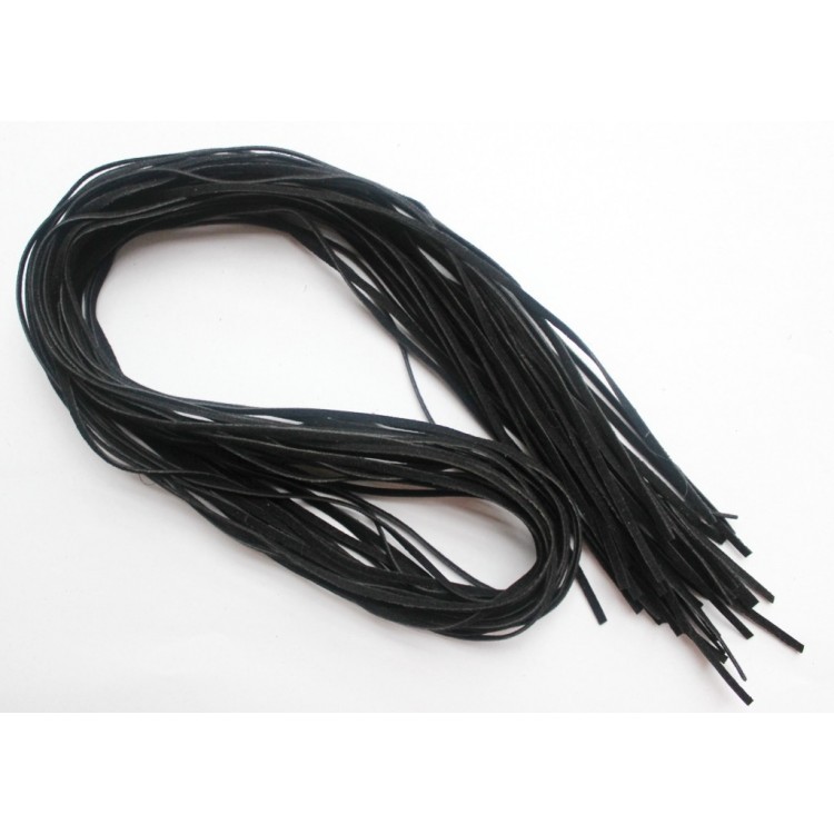 Prosperk Šňůrka dlouhá černá koženková S3646