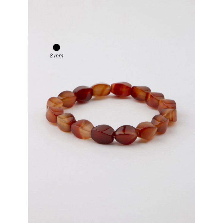 Prosperk Elegantní náramek z karneolu S3824