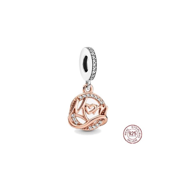 Prosperk Korálek na náramek mom rose gold S3834
