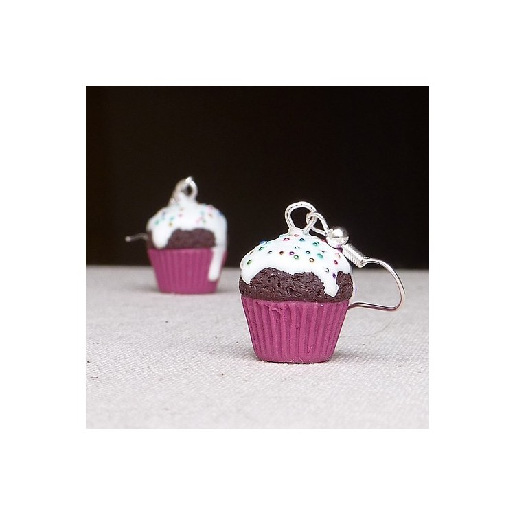 Prosperk Sladké náušnice muffiny s polevou S3971