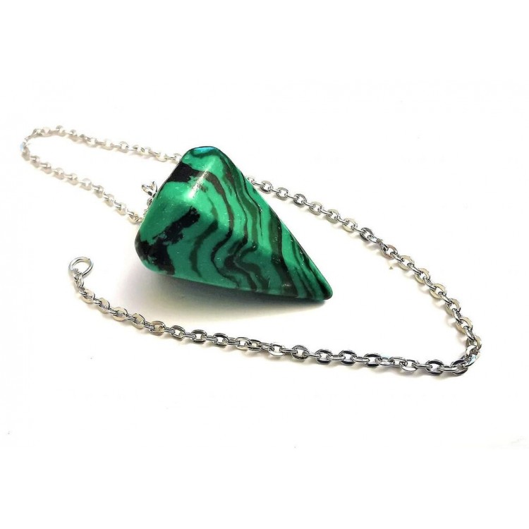 Prosperk Kyvadlo Malachit na řetízku S4201