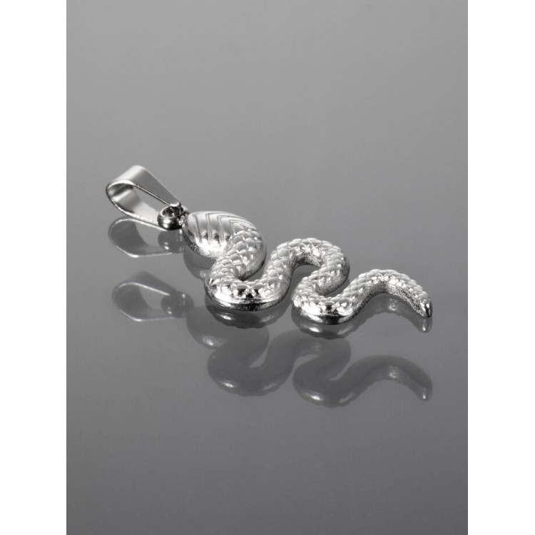 Prosperk Přívěsek ocelový malý had S4284