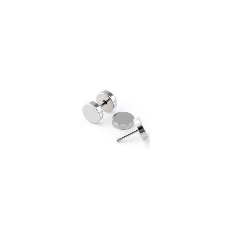 Prosperk Piercing plug do ucha ocelový S4443