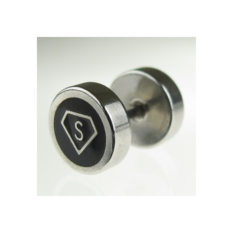 Prosperk Piercing do ucha ocelový Superman S4492