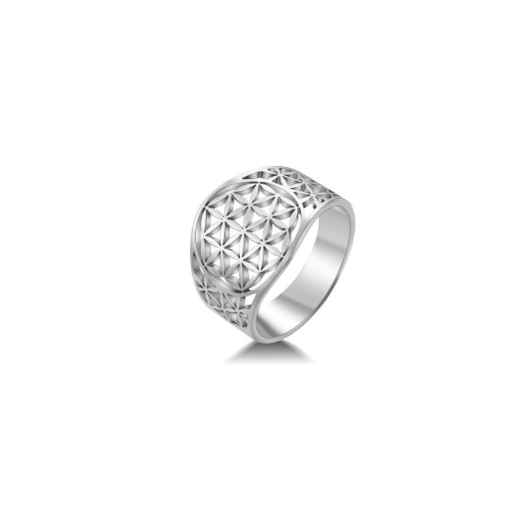 Prosperk Prstýnek ocelový mandala Velikost prstenů: 11 (EU: 65-67) 25911/11