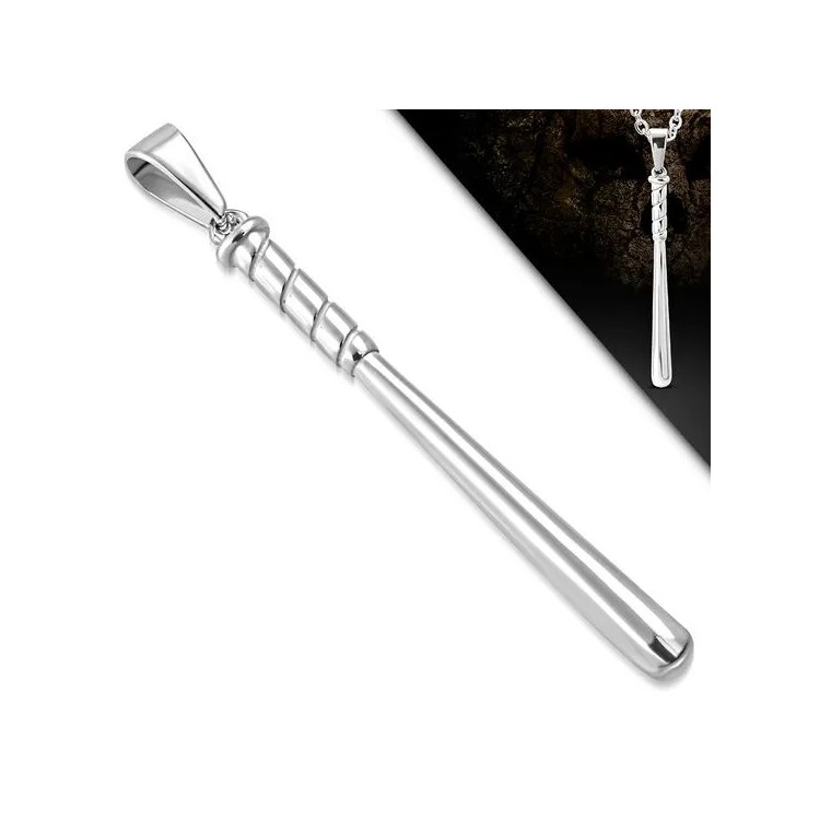 Prosperk Přívěsek ocelový baseballová pálka S4667