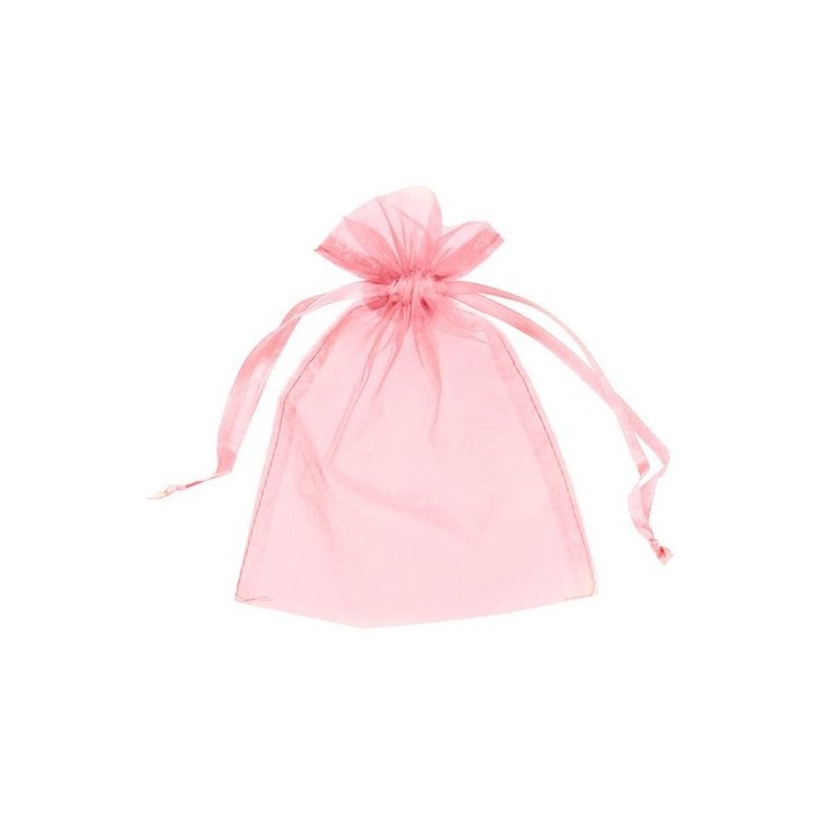 Dárkový pytlíček na šperky růžový S4842
