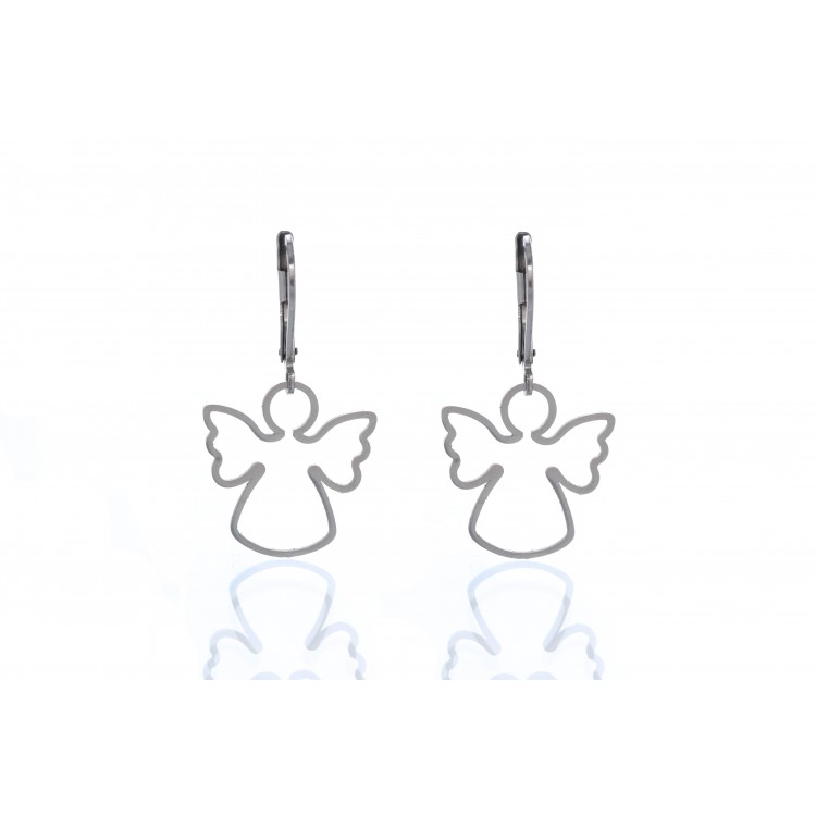 Prosperk Ocelové náušnice andílek S4932