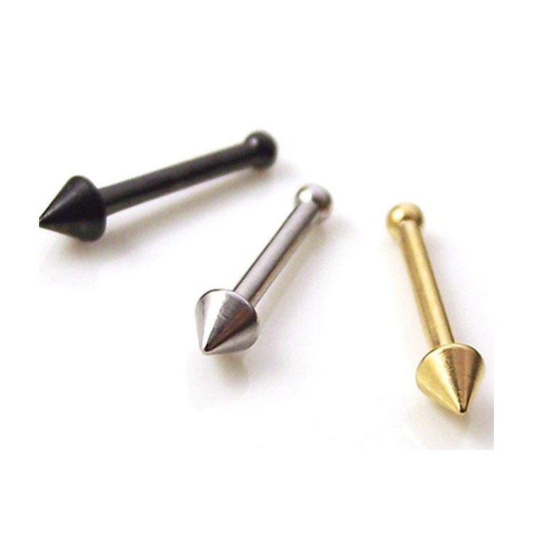 Prosperk Náušnice piercing do nosu bodec Barva: Zlatá