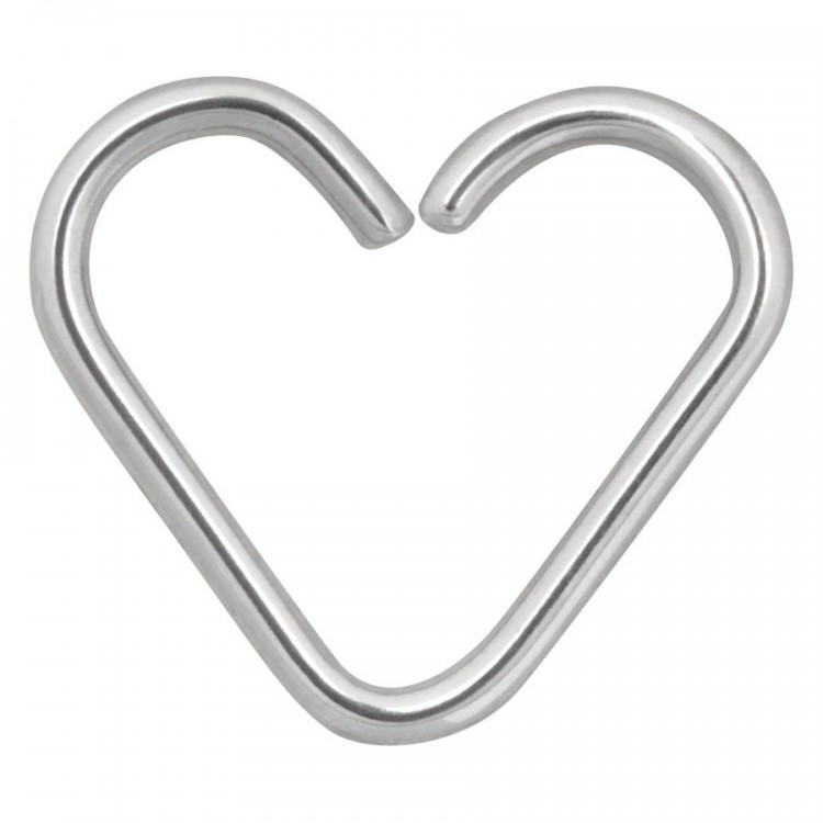 Prosperk Náušnice piercing srdíčko S5005
