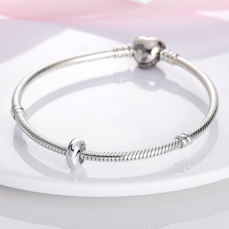 Prosperk Korálek na náramek zarážka stopper - rose gold S5020