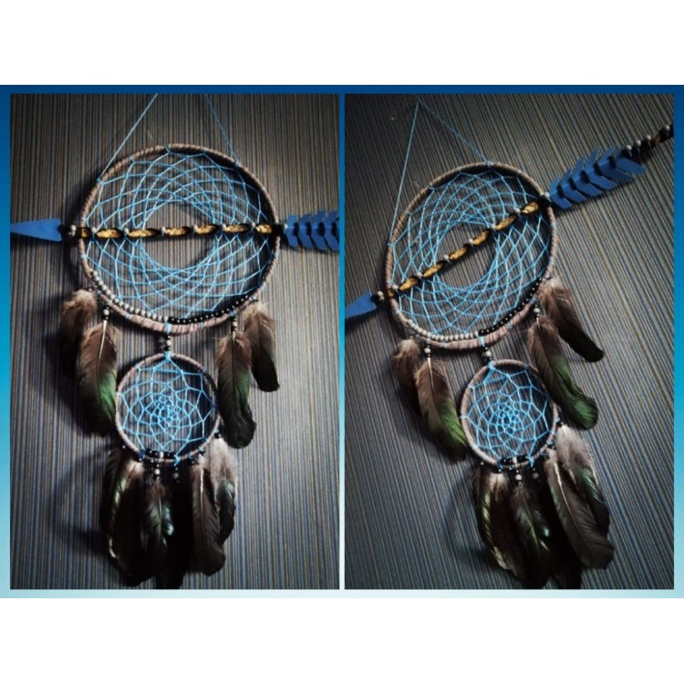 Prosperk Lapač handmade modrý S5047