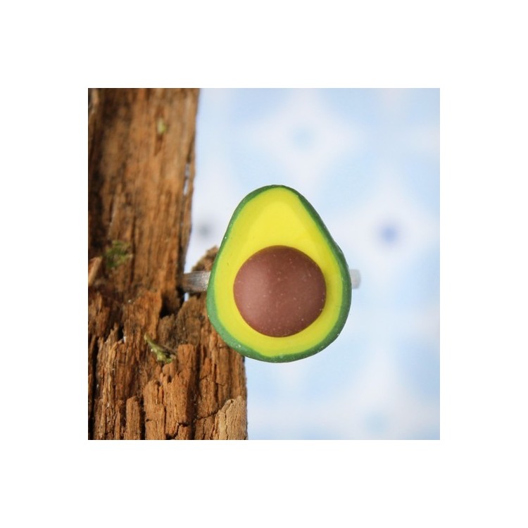 CircusMind Prsten fimo - avokádo S5253