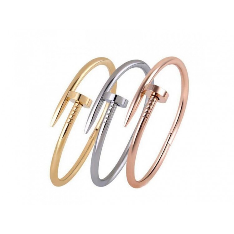 Prosperk Náramek hřebík ocelový rose gold S5410