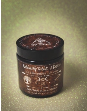 Sójová svíčka Kubánský tabák s Dubem 120ml - By Annie 28380