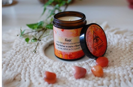 Sójová svíčka Fénix 180ml - By Annie 28401