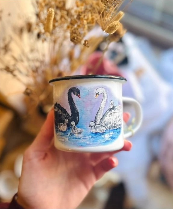 Plecháček labutě velký - Art&Deco by TSD 28509