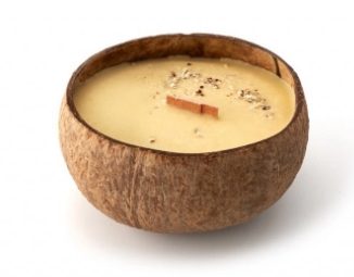 Tropikalia Veganská svíčka v kokosu - Almond 28644
