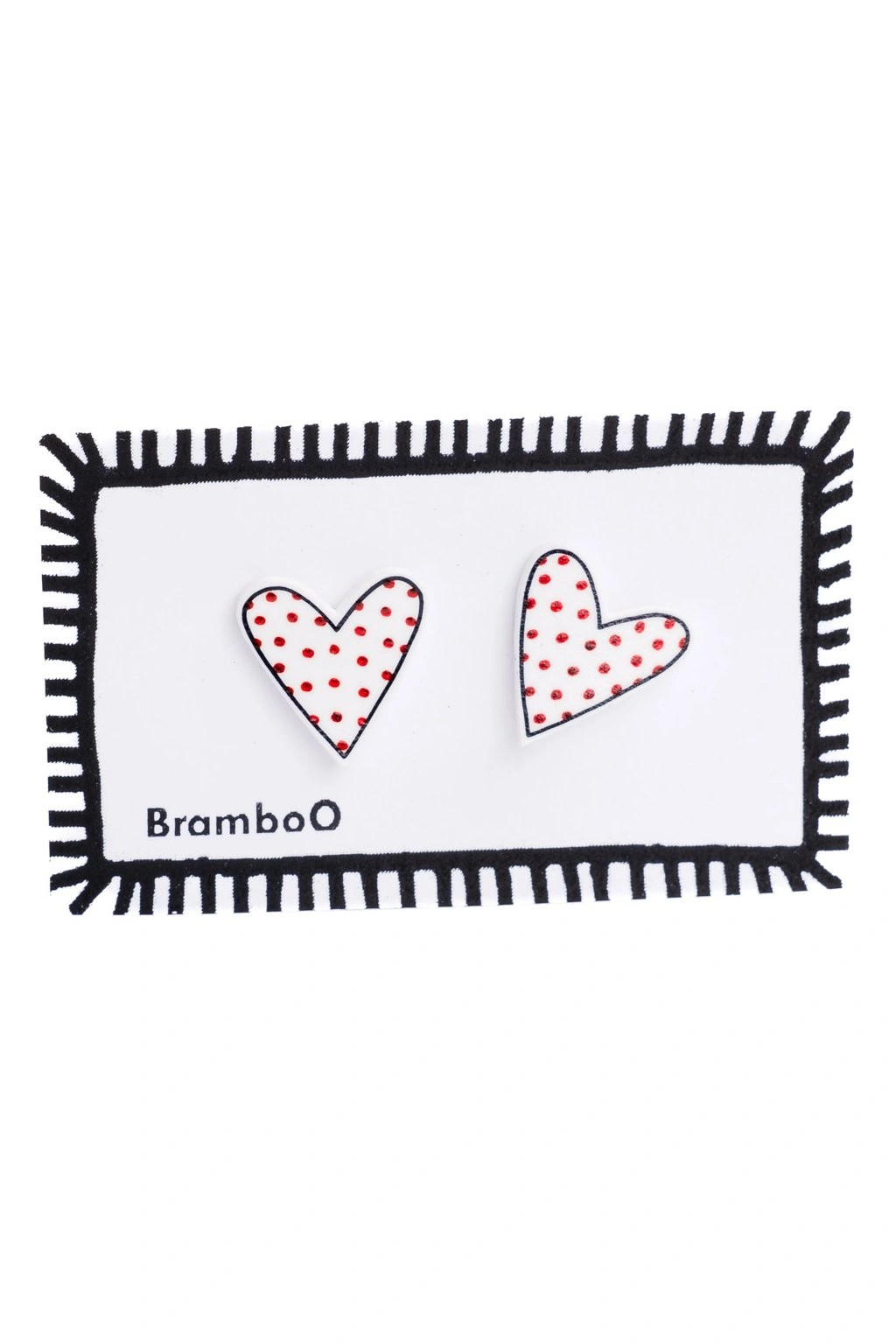 BramboO Náušnice Srdíčka 28682