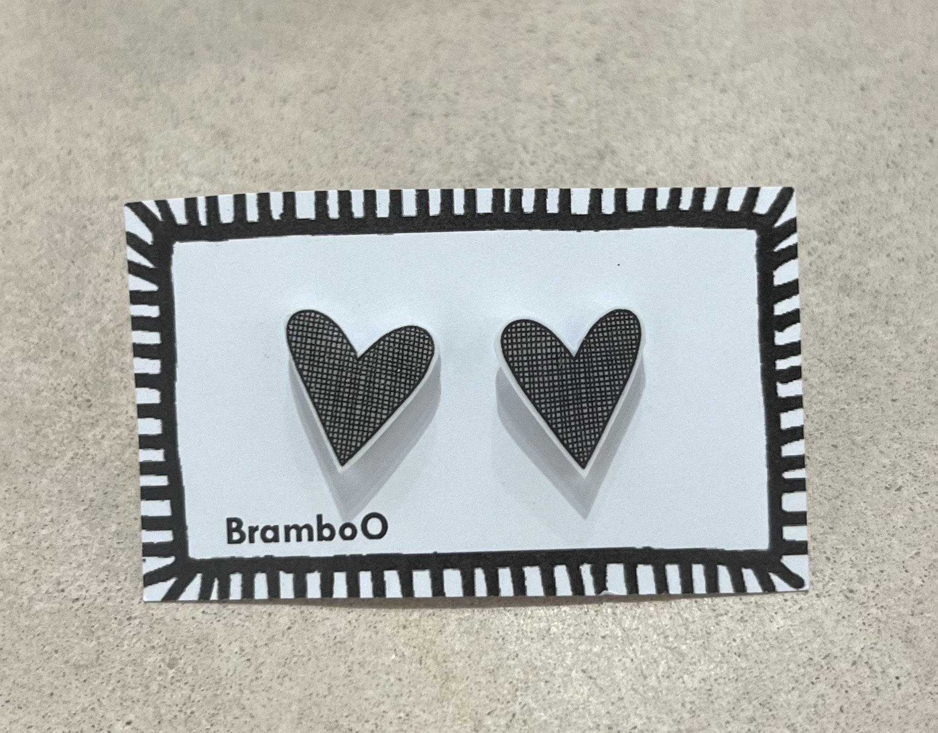 BramboO Náušnice Srdíčka 28715