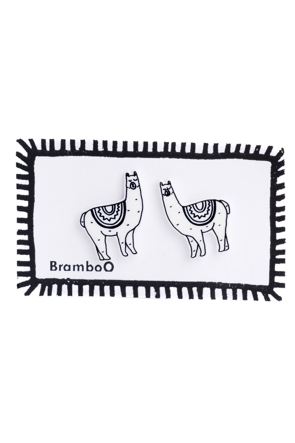 Náušnice lamy - Bramboo 28766