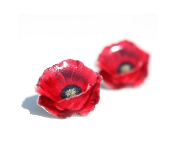 Náušnice pecky Máky Kokino 29195