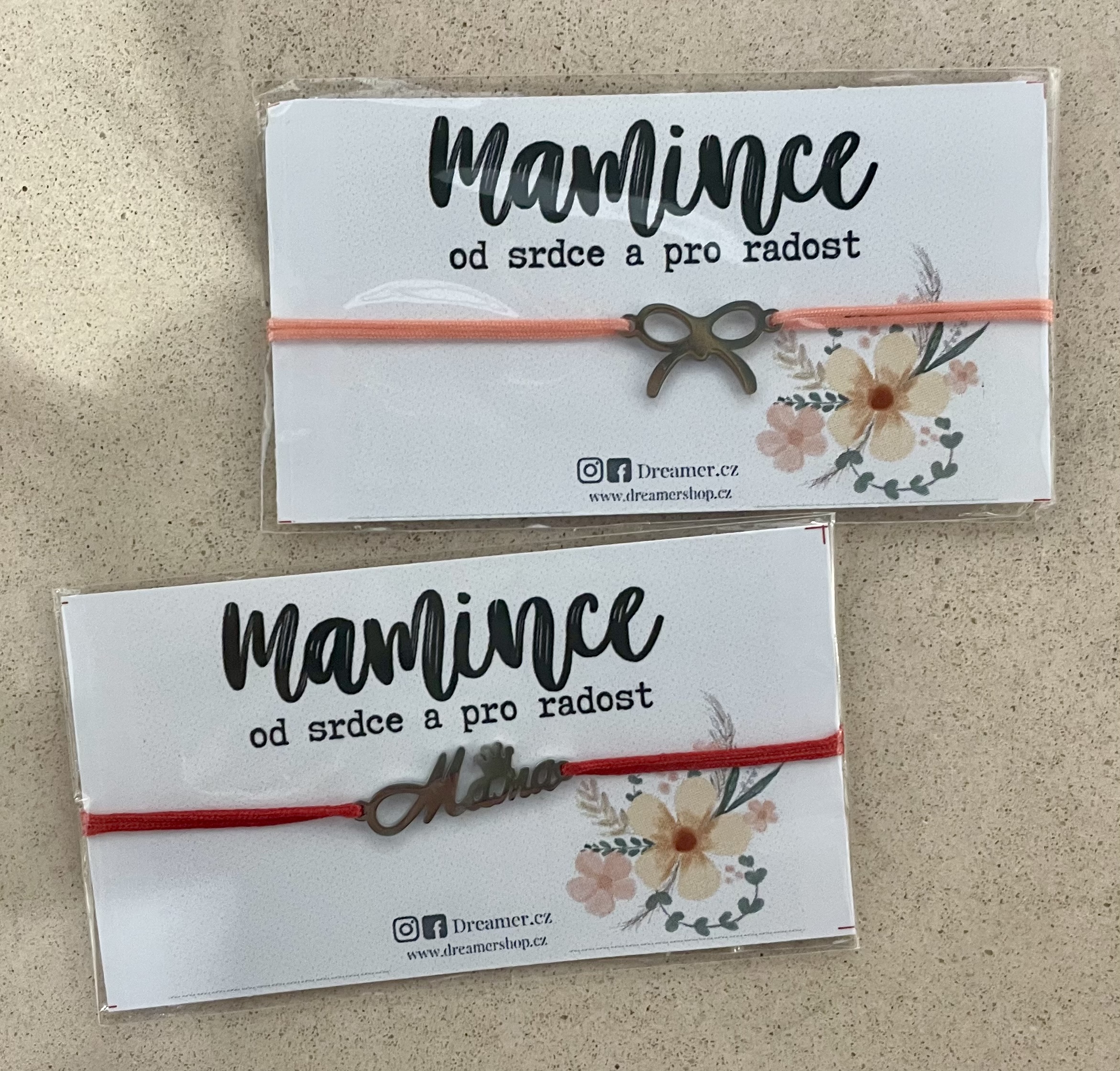 Dreamer Provázkový náramek Mamince 29555