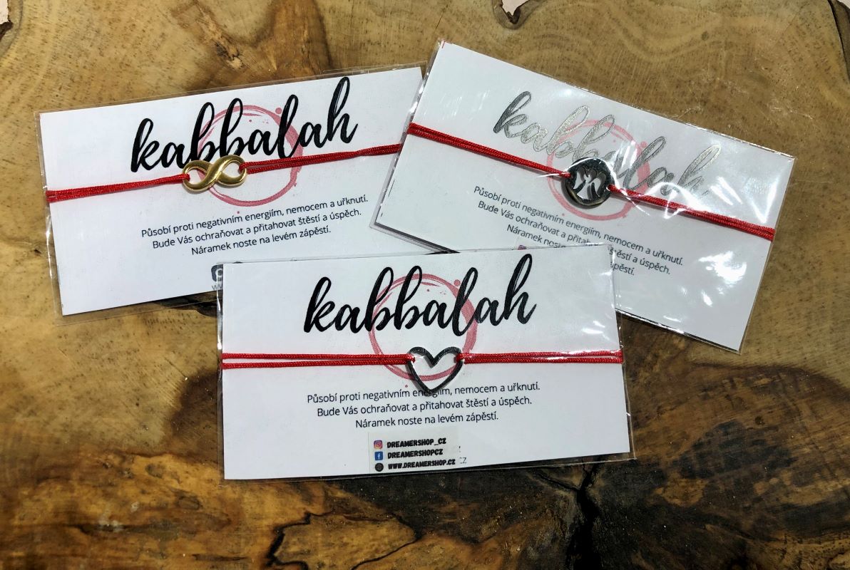 Dreamer Provázkový náramek Kabbalah 29582