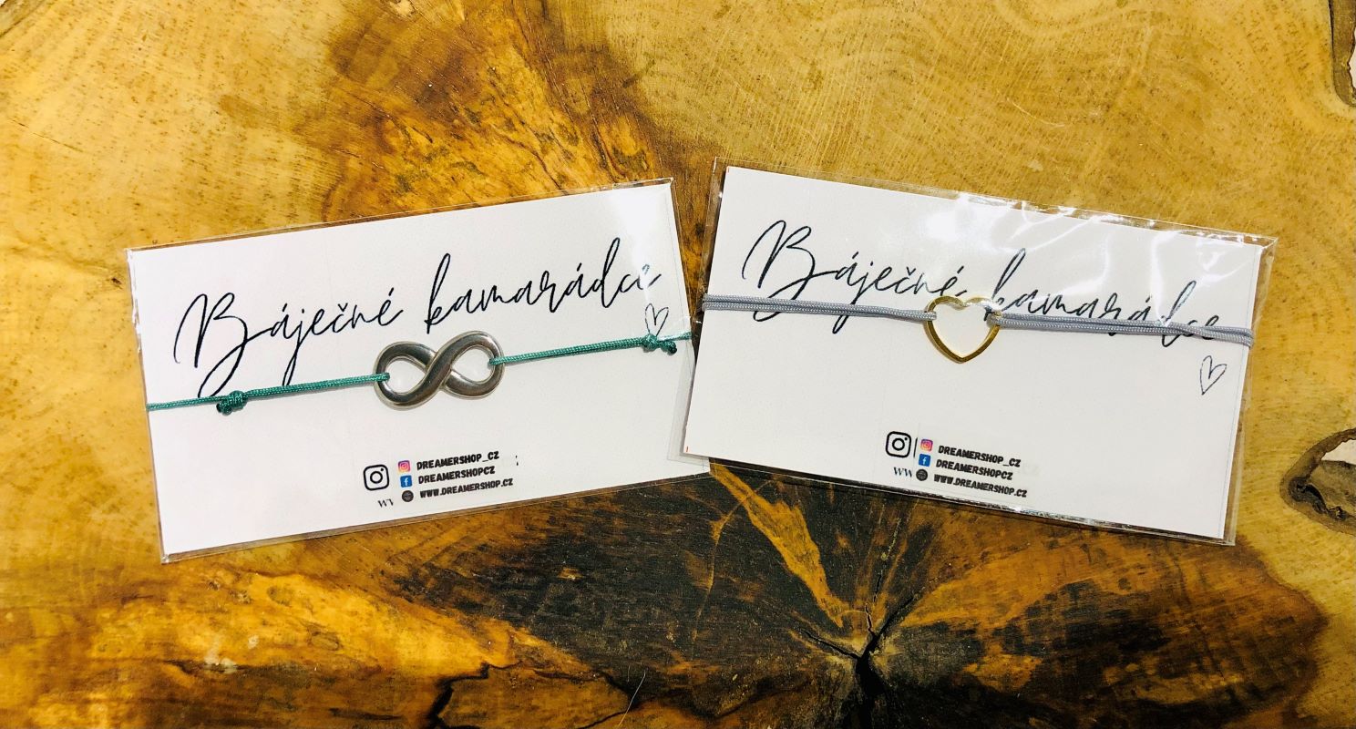 Dreamer Provázkový náramek Báječná kamarádka 29612