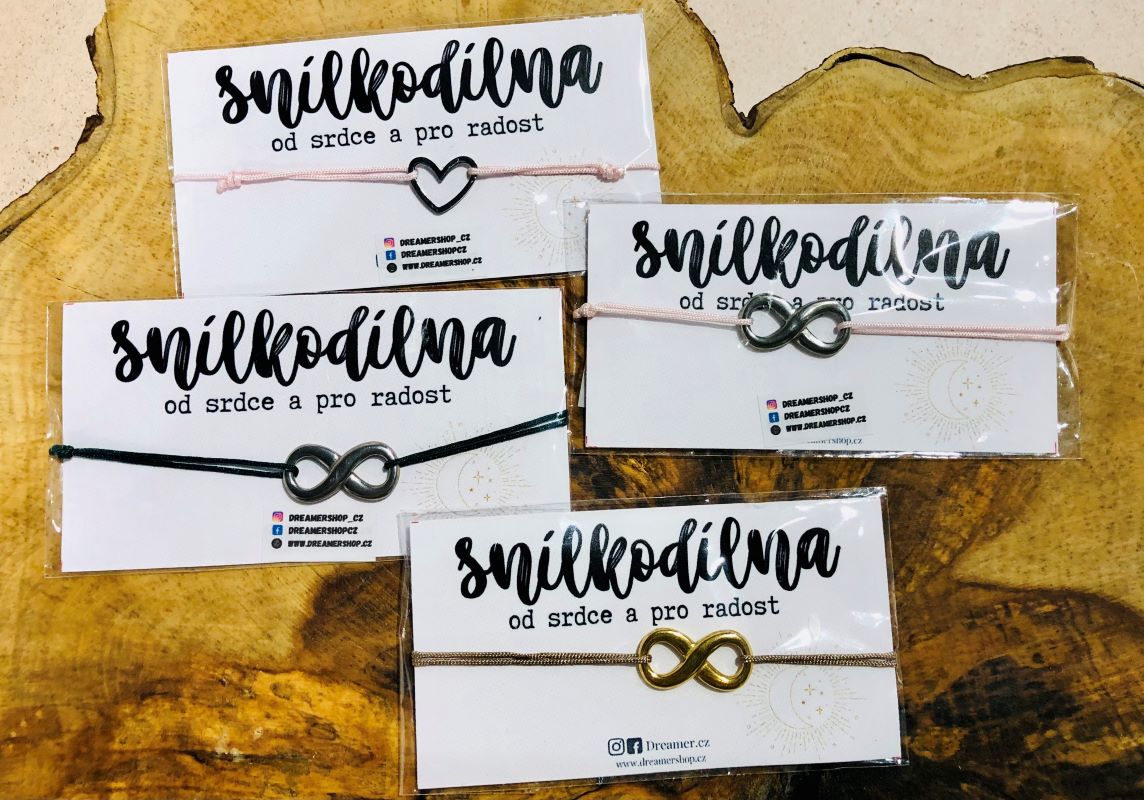Dreamer Provázkový náramek Snílkodílna 29618