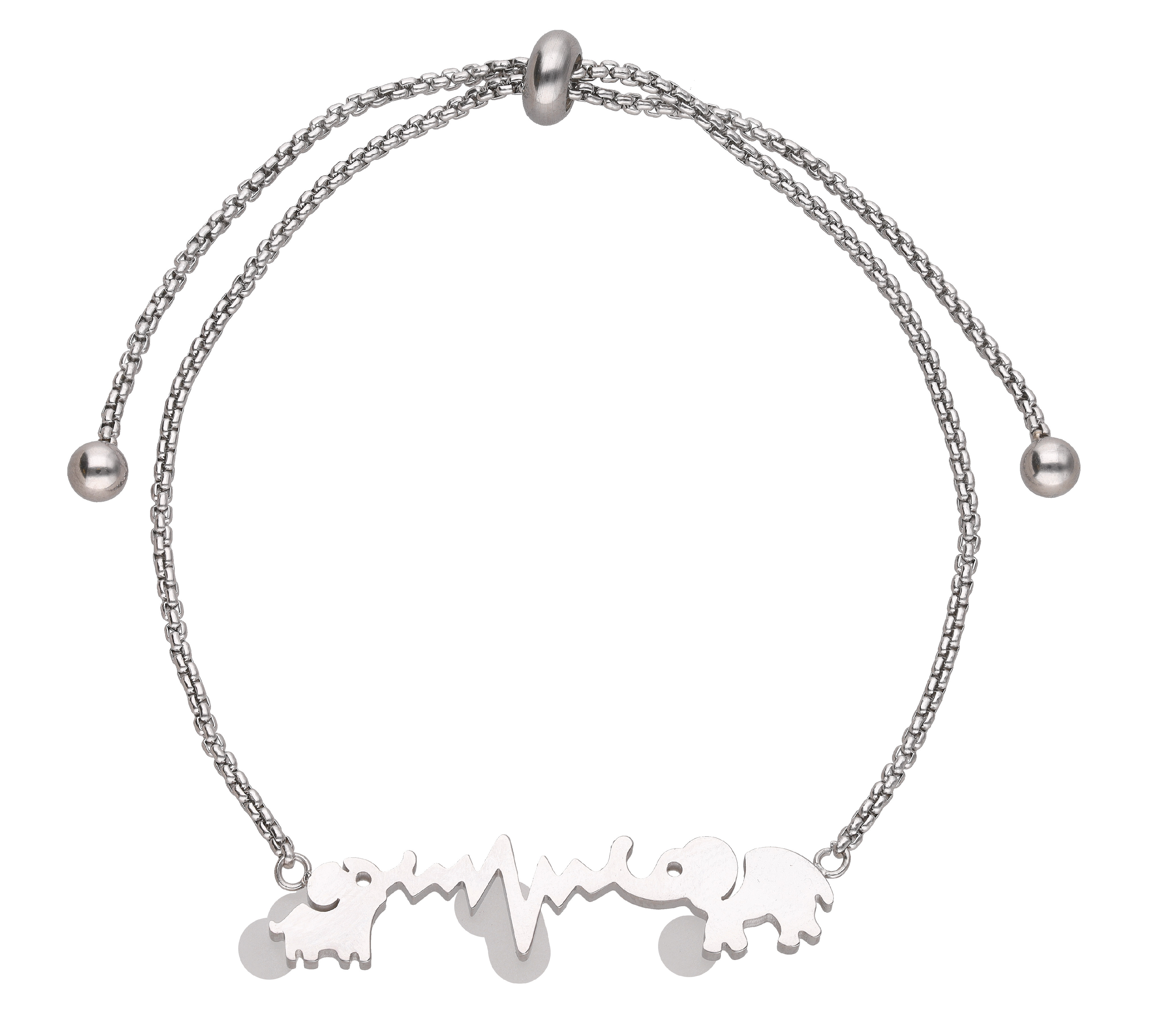 Náramek se slony utahovací