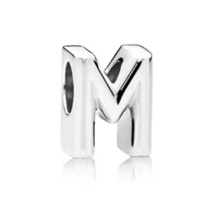 Prosperk Korálek na náramek písmeno M