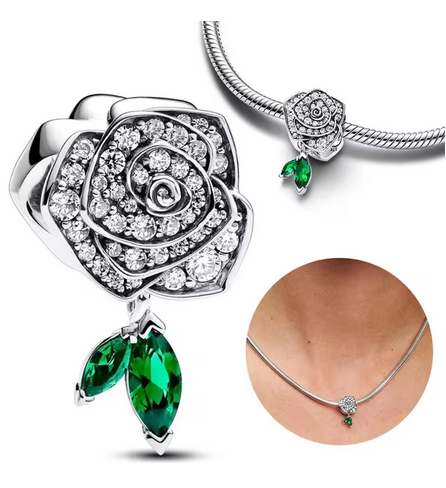 Prosperk Korálek na náramek rose