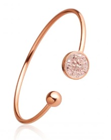 BetonBeads Ocelový náramek - rose gold design