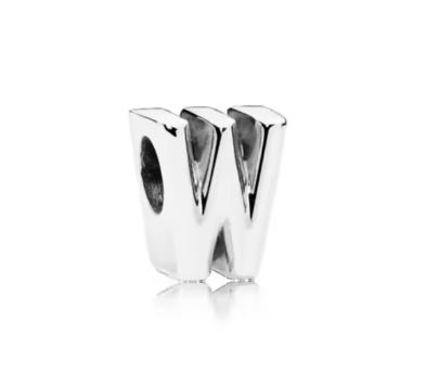 Prosperk Korálek na náramek písmeno W