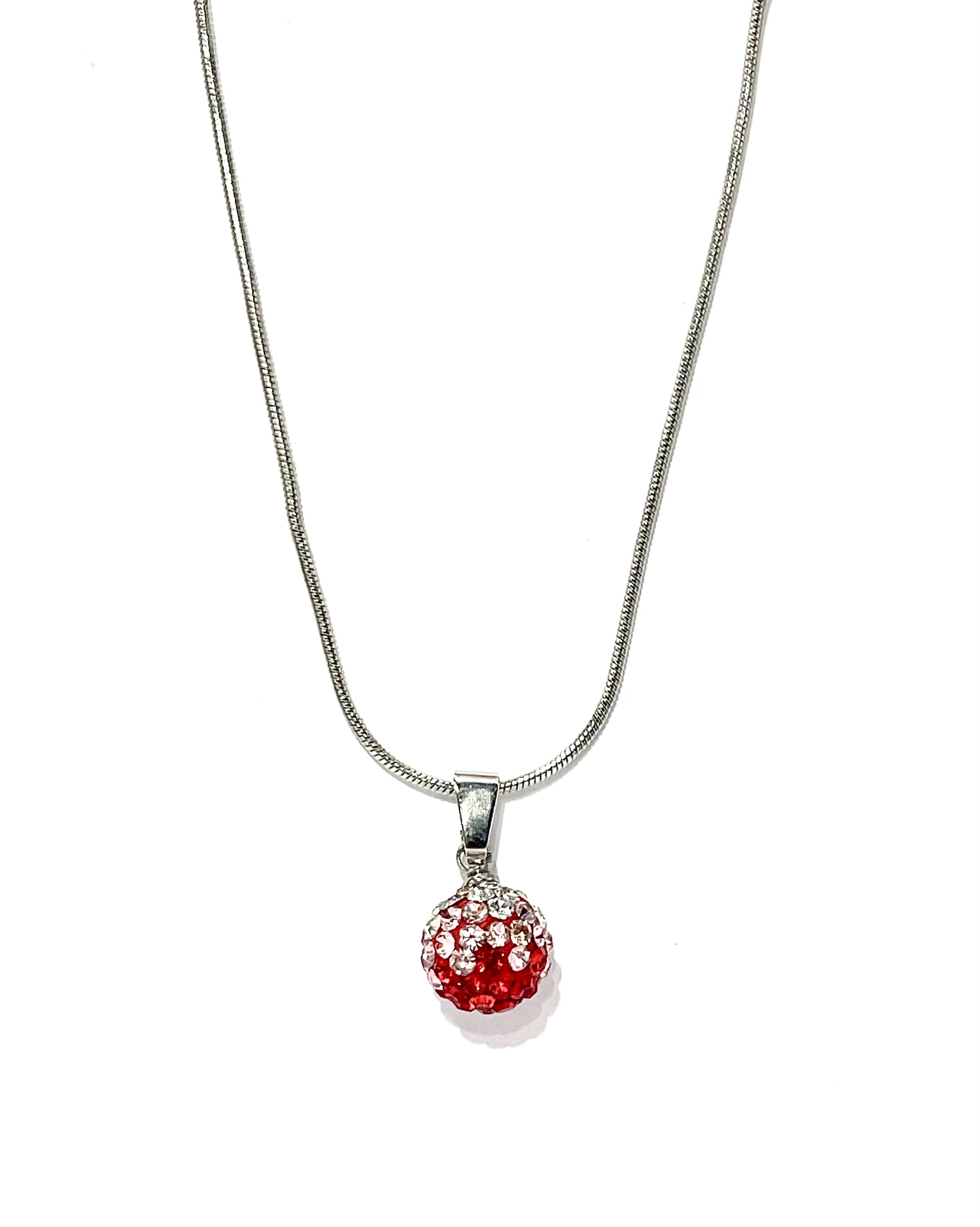 Prosperk Řetízek s přívěskem červená kulička