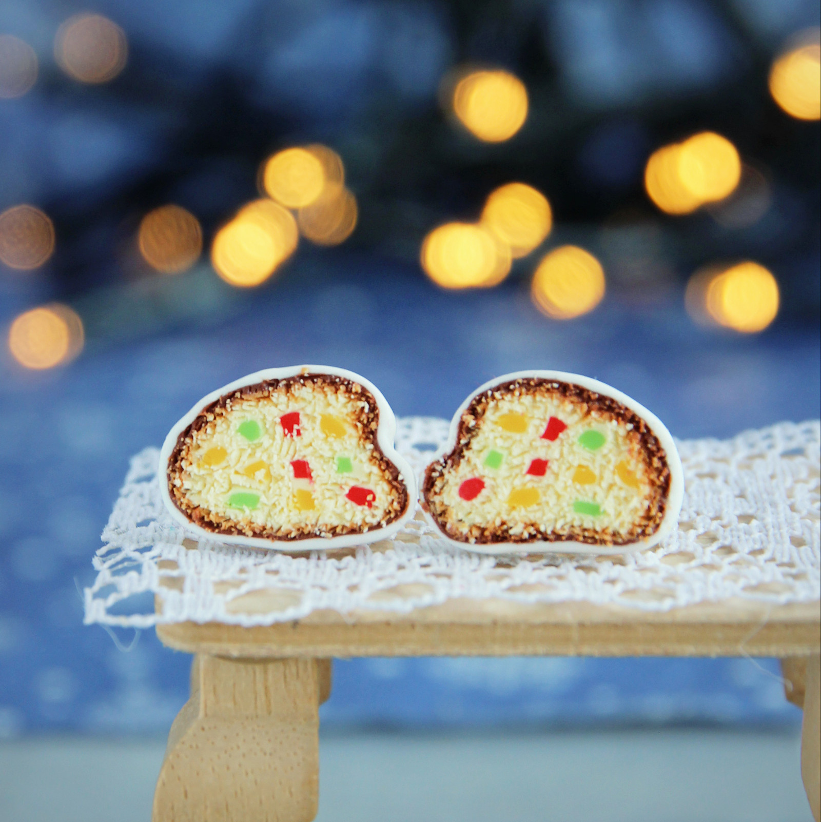 CircusMind Náušnice marcipánová štola