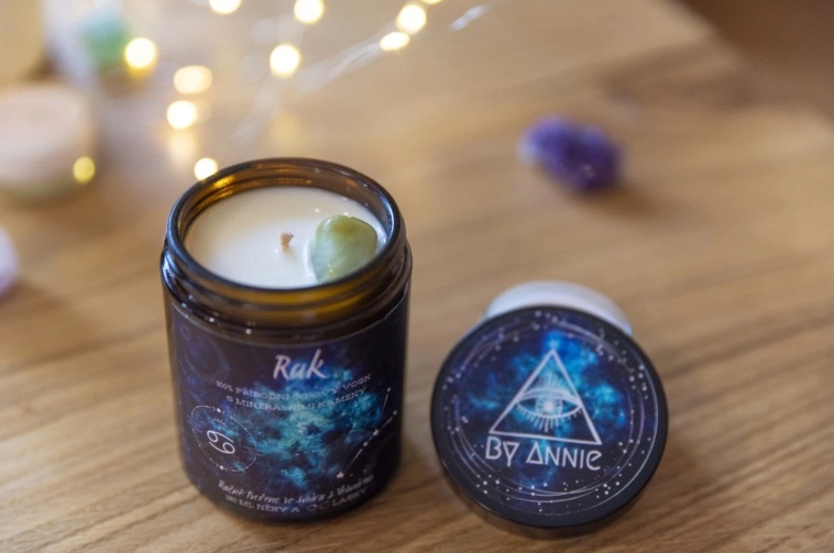 Astrologická sójová svíčka Rak 180ml - By Annie